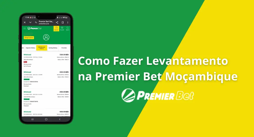 Como Fazer Levantamento Na Premier Bet Moçambique